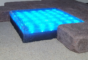 Außenbeleuchtung LED Blau