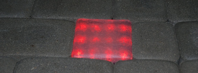 Außenbeleuchtung LED Rot